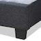 Baxton Studio Ansa Dark Grey Upholstered Full Size Bed 159-9759 - alternate 10